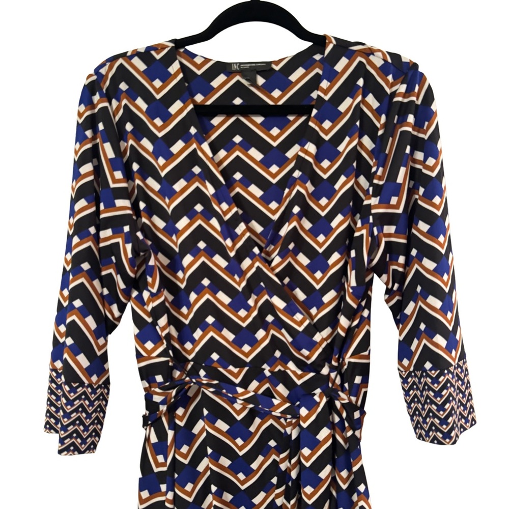INC International Concepts | Women’s Geometric Midi Dress Size 0X